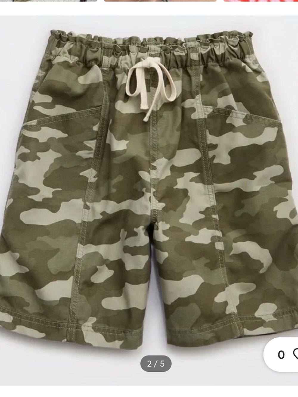 Aerie Camo Jorts